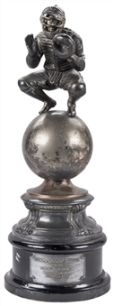 1927 Senior League Championship Figural Baseball Catcher Trophy